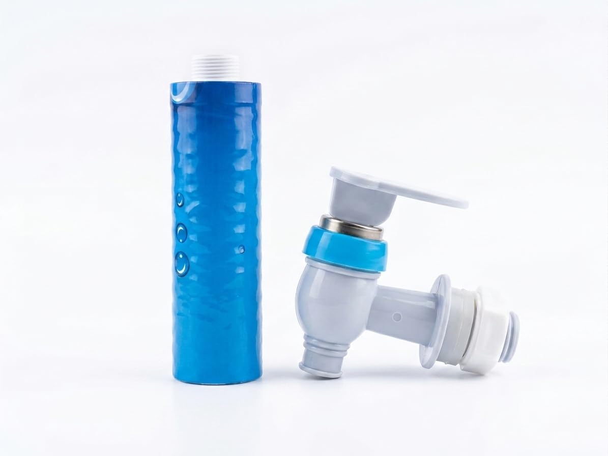 Water Filter Cartridge Sleek and Tap Combo Pack | Suitable for 250 Bottles, Includes Tap, Genuine Cartridge, Water Purifier Accessory, Family Use-image-12