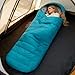 LUMINFLY Duck Down Sleeping Bag, Envelope Design, 82.7 X 31.5 in, Ideal for Camping and Backpacking