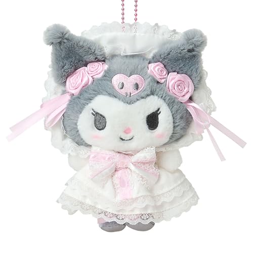 Kuromi & My Melody ホワイトフリルシリーズキーホルダーセット ホワイトフリルデザインシリーズ｜サンリオ