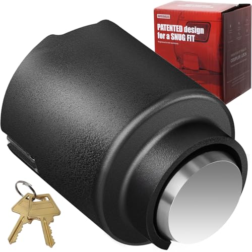 Universal Steel Trailer Tongue Lock