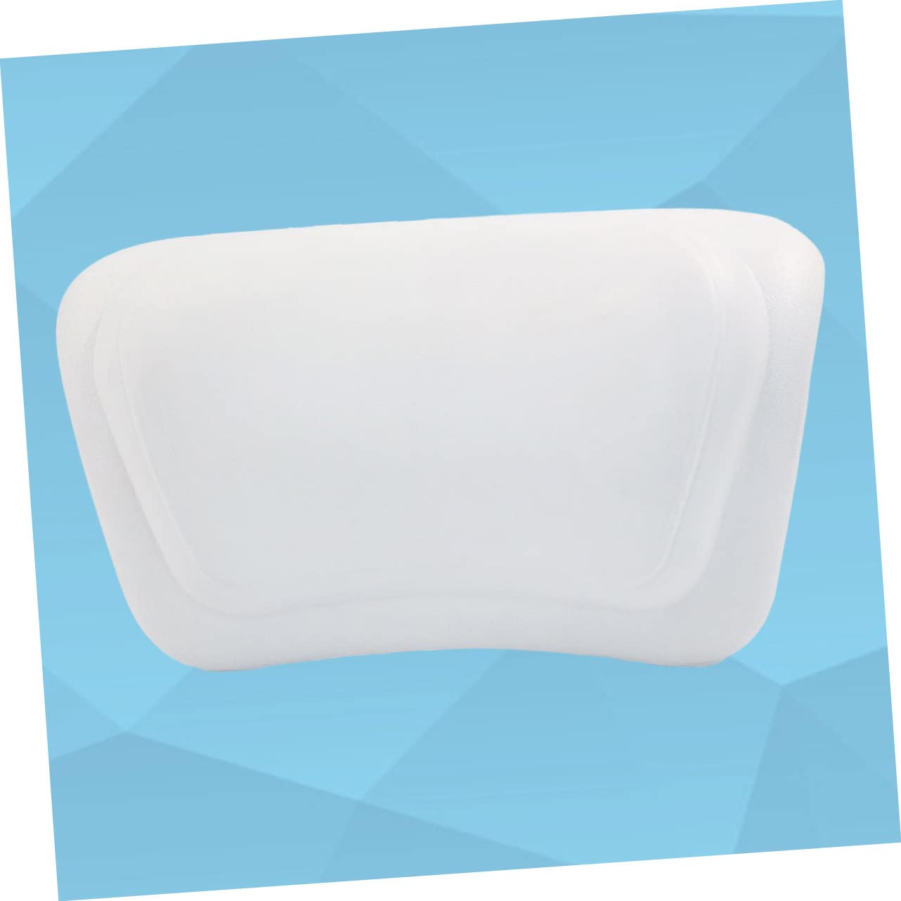Cuscino per Bagno in PU con Ventose Ultra Resistenti Morbido e Adatto Tutte Dimensioni Vasche e Spa per Adulti e e