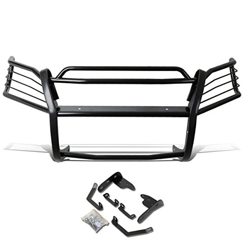 Image of DNA Motoring GRILL-G-038-BK Black Front Bumper Brush Grille Guard Compatible with 03-08 Pilot