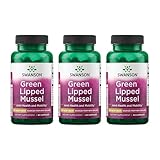 Swanson Green Lipped Mussel 500 mg 60 Caps 3 Pack