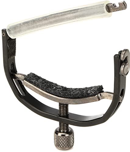 Paige Musical Products »Original Capo P-6E-Wide » Capodastre pour Guitare Acoustique – 6-Cordes – Large – Finition: Ebène Noir - Les Beatles, Paul McCartney, John Lennon, RIngo Starr, George Harrison Paige Musical Products"Original Capo P-6E-Wide" Capodastre pour Guitare Acoustique - 6-Cordes - Large - Finition: Ebène Noir – Image 6