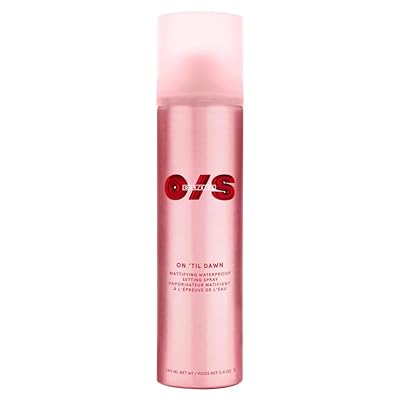 ONE/SIZE by Patrick Starrr On 'Til Dawn Mattifying Setting Spray, 16-Hour Waterproof, Transfer-Proof with Green Tea & Witch Hazel, 3.4 oz