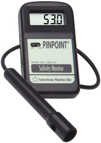 American Marine PINPOINT Salinity Monitor + Calibration Fluid