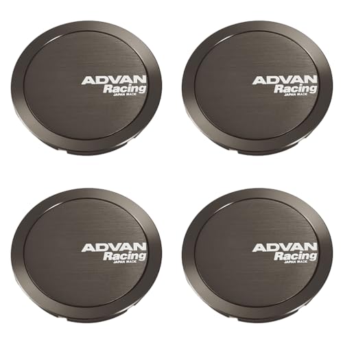 4�Z�b�g YOKOHAMA ADVAN Racing �Z���^�[�L���b�v �t���t���b�g�^�C�v ��63 �t���t���b�g �_�[�N�u�����Y+������ PCD 100/*112�p 4�� ���R�n�} �A�h�o�����[�V���O C/C V3242