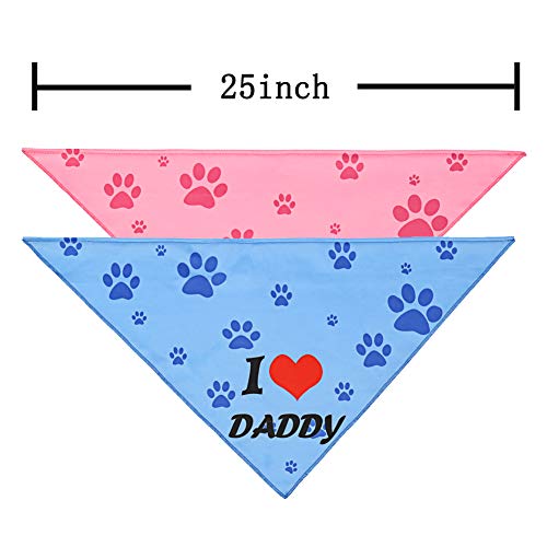 Ggkidsfunpet Father's Day Dog Bandanas Triangle Bibs Scarf Accessories #TOP5