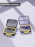 STORICANS Weekly Pill Box,Portable Daily Pill Organiser, Small Travel Tablet Organiser 7 Day 1 Times a Day Pill Case with 7 Compartments to Hold Vitamins, Medicines,Supplements(Purple) - Image 3