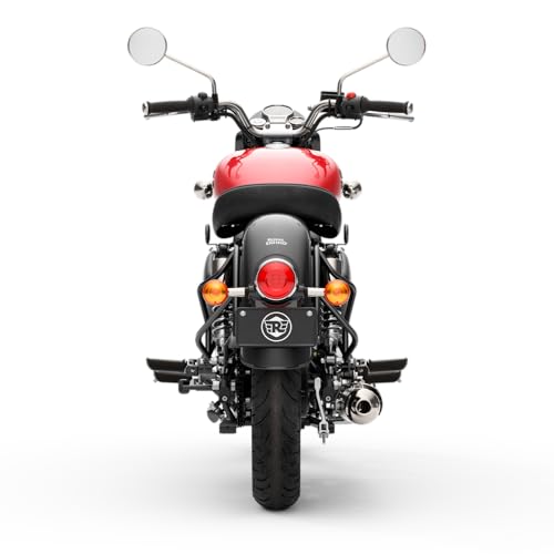 Image of Royal Enfield Classic 350 with Disc & Spoke Wheels Motorcycle (Redditch Red) Booking for Ex-Showroom Price
