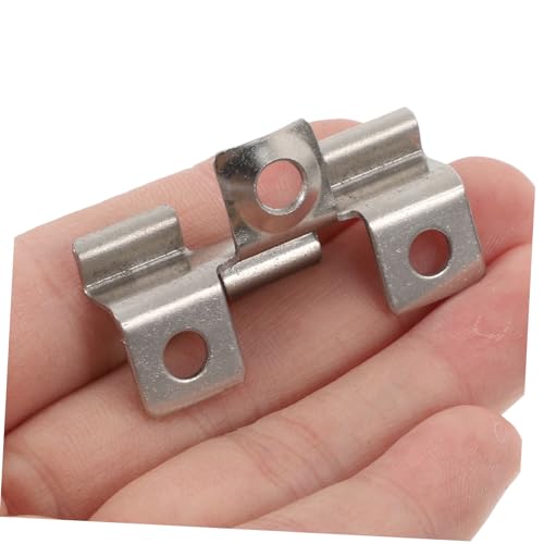 Fixations pour terrasse espacement réduit Tofficu clips planches 100pcs - 4