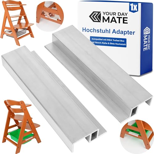 Hochstuhl Adapter, 1 Paar, kompatibel mit Hauck Alpha, Beta, IKEA Trofast, Streben Box Halter aus...
