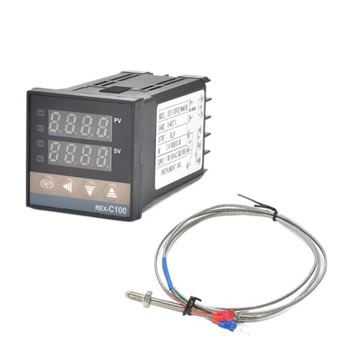 Termostato Regolatore Di Temperatura PID Digale REX-C100 - Foto 8