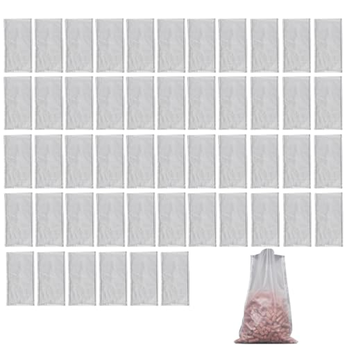 JYNXOR 50 Pezzi Sacchetti Pva Carpfishing Solubile Sacchetti Pva Rapidi Rete Pva Carpfishing per Sacchetti Pellet Pastura Carpa Pellet Carpfishing Boiles Carpfishing Esche