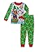 Paw Patrol Little Boys Toddler Christmas Cotton Pajama Set (2T, Green)