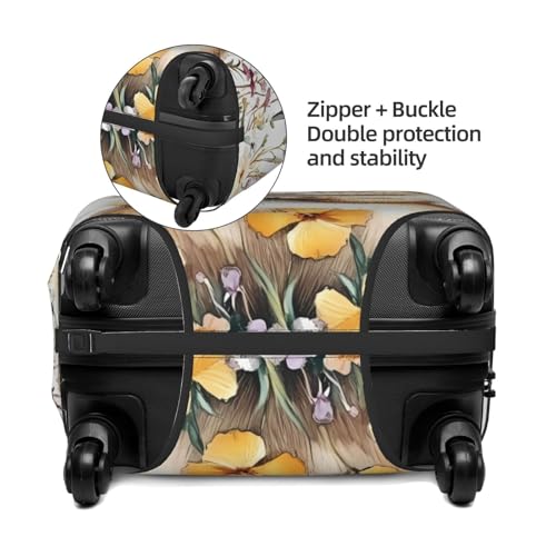 Prairie Dogs Elastic Travel Luggage Cover, Washable Spandex Suitcase Protector, Anti-Scratch Fits 18-32 Inch4