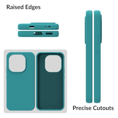 Image of SPRIG Compatible with IQOO 15 5G SilkTone Silicone Back Cover Drop Tested Shock Proof Mobile Case for Men, Women, Boys and Girls with Camera Protection (Ocean Blue)
