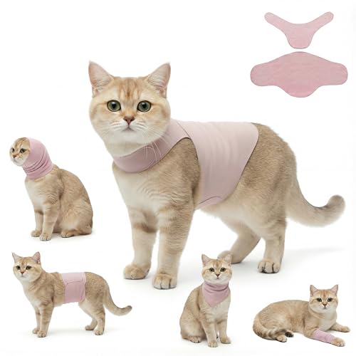 DAJIDALI® Dog & Cat Anxiety Vest & Spay Recovery Suit – Silent Adjustable…