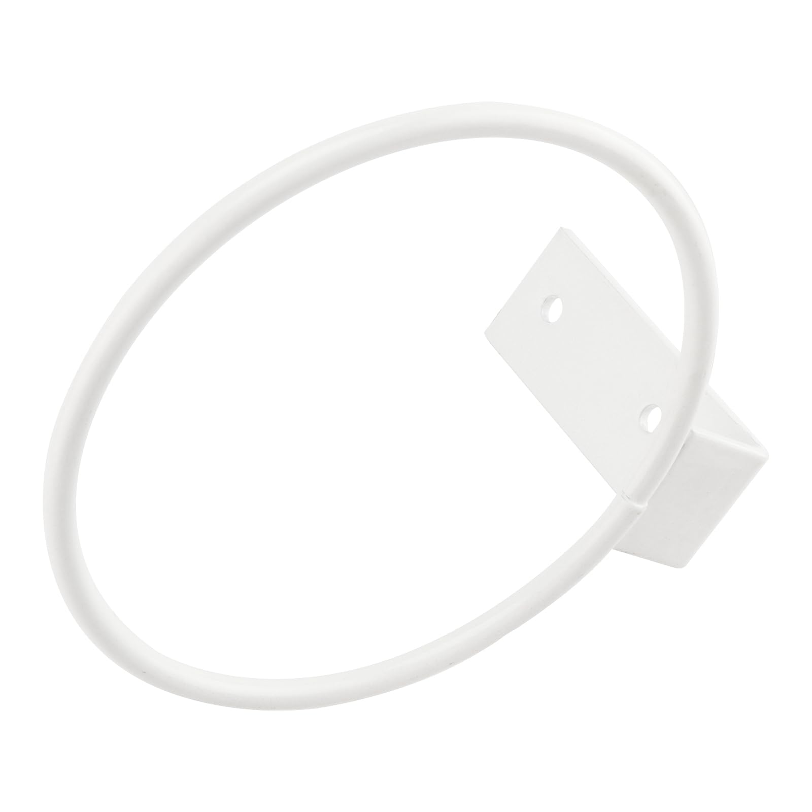 Greaner Anillo de metal para plantas de 8 pulgadas, 6 paquetes de soporte de gancho negro para macetas montado en la pared, anillo plegable para macetas para pared, jardín, hogar, patio