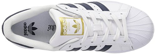 Image of adidas Originals Men's Ac7163: Superstar Fashion White /Navy Sneaker Us