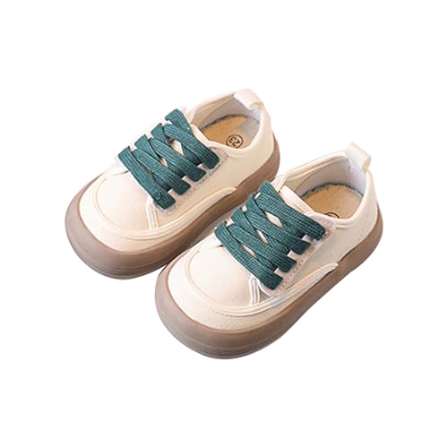 Kids Canvas Shoes Boys Girls Casual Sneakers Toddler Little Kids Footwear Non-Slip Sole Shoes Lightweigh Walking Shoes