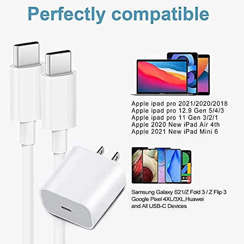 iPad Pro Charger, USBC Fast Apple Tablet Charger Cable, for iPad Pro