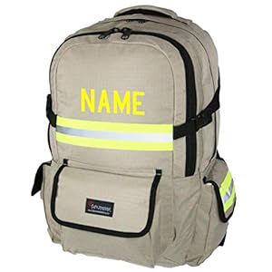 Firefighter-Personalized-Backpack Fully Involved Stitching Firefighter Personalized Backpack