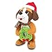 Cuddle Barn - Jolly Old St. Bernard | Animated Christmas Puppy Dog Stuffed Animal Plush Toy, Dances and Lights Up to Deck The Halls, 11 inches