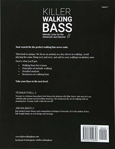 Killer Walking Bass: Melodic Lines for the