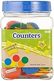 Eureka Educational Learn to Count Tub of Counters for Classrooms, 200 pcs