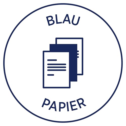 AVERY Zweckform 1318 Aufmaß (A4, mit 2 Blatt Blaupapier, von Rechtsexperten geprüft, für Deutschland und Österreich zur exakten Ermittlung der Bauleistungen, 100 Blatt) weiß