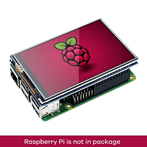Image of Hosyond 3.5 Inch 480x320 Touch Screen TFT LCD SPI Display Panel for Raspberry Pi B, B+, 2B, 3B, 3B+,4B, 5