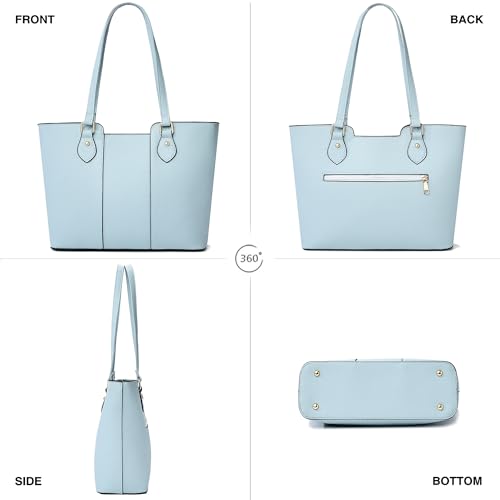 Image of CHICAROUSAL Tote Handbags Purses for Women PU Leather Womens Shoulder Bag | Large Tote Bag for Women, Shoulder Purse, Vegan Leather Purses for Women, Women's Handbags