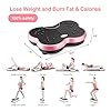 PINKWAY Vibration Platform Machine Whole Body Shaker Exercise Massager Fitness Workout Vibration Bluetooth Plate Home…