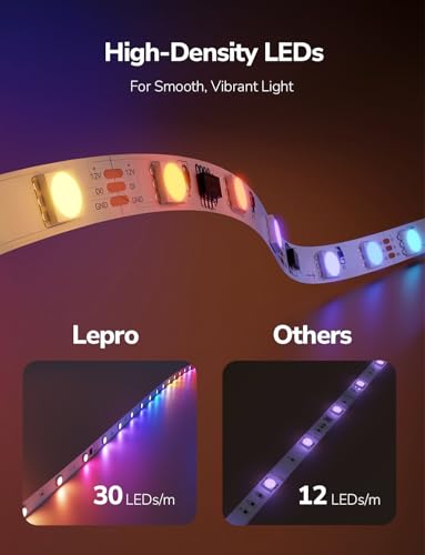 Lepro S1 AI RGBIC LED Strip Lights 32.8ft — view 8