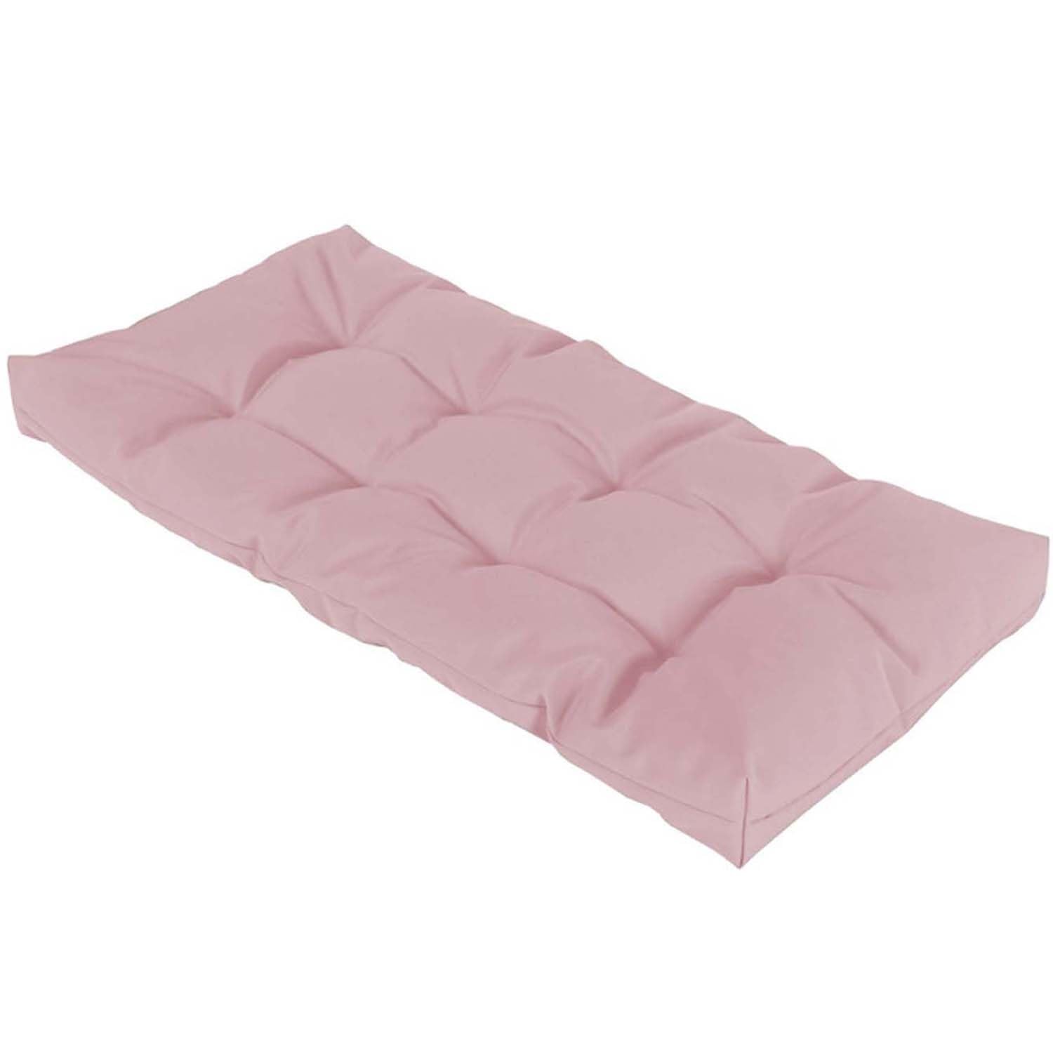 Coussin de banc de jardin 190 x 50 rose pour sublimer vos meubles de terrasse
