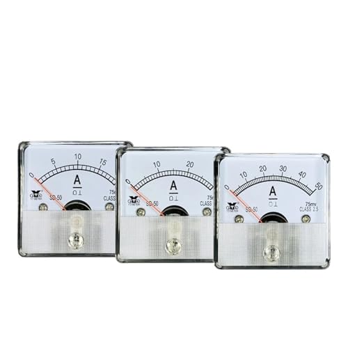 Ampèremètre DC 75mV de haute précision SD50 cadran 45mm à aiguille