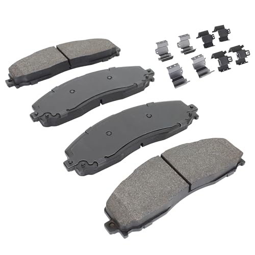 Image of QUALITY-BUILT Rear Semi-Metallic Brake Pads, Black Series 1003-1691M, Compatible with 2012-2022 Ford (F-250 Super Duty,F-350,F-350 Super Duty,F-450 Super Duty)