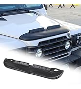 Tumukiw Car Front Hood Cover Leather Protector Cover Compatible with Ineos Grenadier 2020-2024 Ca...