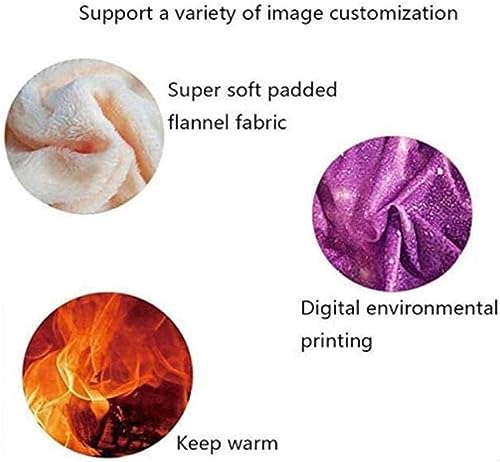 Okoikfc Coperta Pile 130 x 150 cm Mietitrice