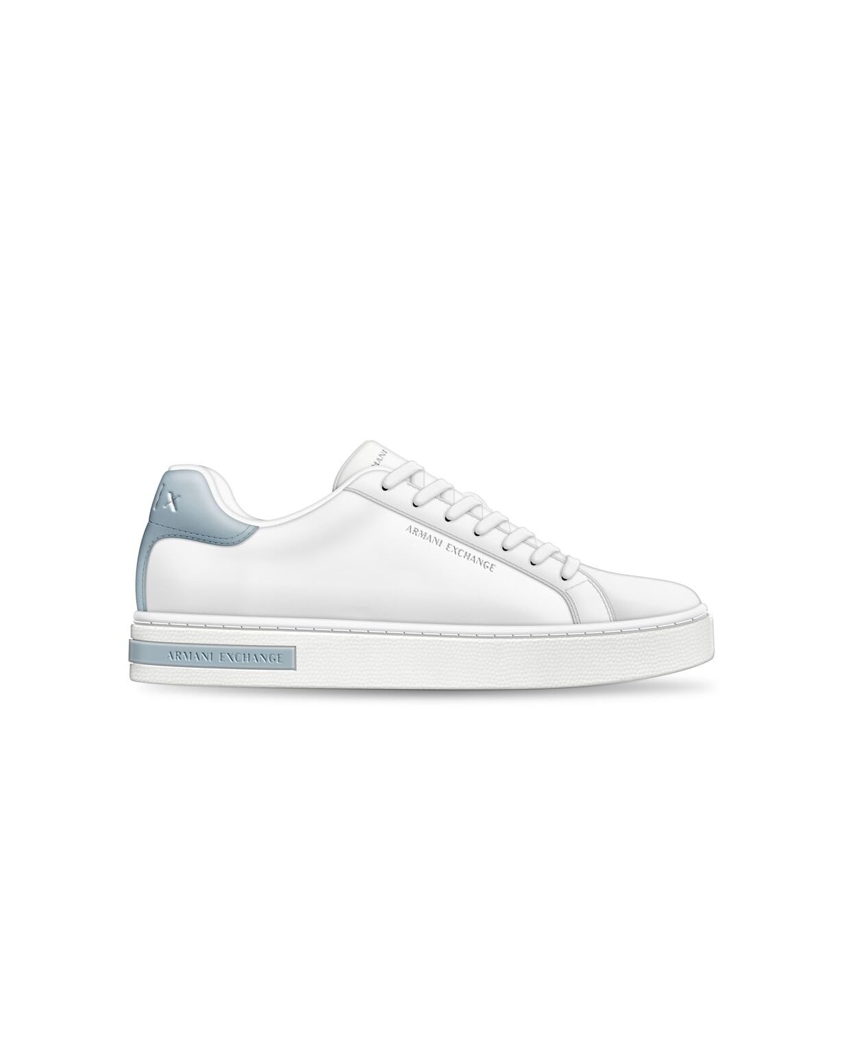 Armani Exchange Women's London Trainers, OP. White/INFINITUM, 37 EU, Op White Infinitum, 5 UK