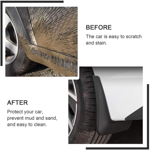 Garde-boue voiture en caoutchouc premium pour Volvo XC90 de 2007 à 2014 avant arrière - 4