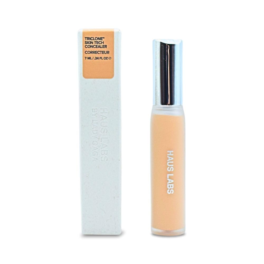 HAUS LABS BY LADY GAGA Triclone Skin Tech Hydrating + De-puffing Concealer with Fermented Arnica 13 Light Neutral 0.24 Fl Oz (Pack of 1) 13 Light Neutral