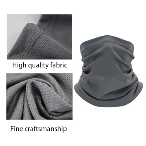 Coyote Brown Neck Gaiter, tan face mask bandanas men cooling summer, half face covering women3