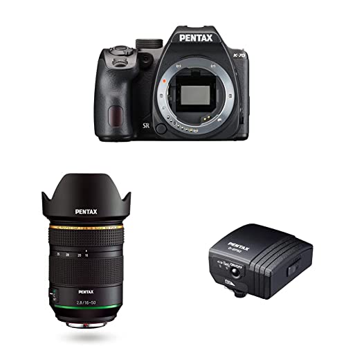 Pentax K-70 Weather-Sealed DSLR Camera with 16-50mm F2.8ED PLM AW Large-Aperture Standard Zoom Lens & Simplified Weather-Resistant Constructio