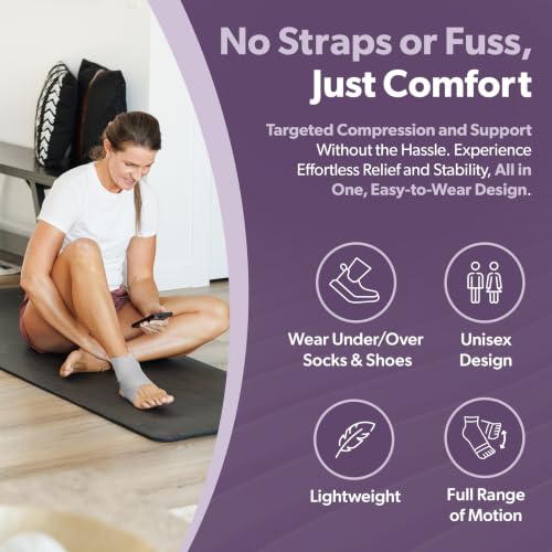 Image of BraceAbility Elastic Ankle Support Brace - Lightweight Slip on Foot and Ankle Compression Sleeve for Gymnastics, Dance, Sports, Running, Exercise, and Sprained Ankle Swelling for Women and Men (Teal, Medium)