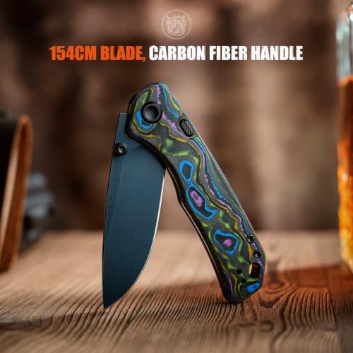 Image of Vosteed Marten - 3.30 inch 154CM Blade, Carbon Fiber Handle