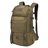bw rucksäcke gebraucht 🎅Material- Aussehen-Haptik. Die Maße L 52 cm B 32 cm Tiefe 20 cm gemessen wurde hier vom Unterboden bis zum oberen Ende und unten die komplette Breite.Der Rucksack in der Farbe schwarz ist aus einem wasserdichten festen Nylon Polyester Material, das sehr robuste Material hinterlässt bei mir direkt ein gutes Gefühl beim Anfassen. Der hat ein Multi Taschen Design, das Volumen beträgt 40 Liter.Die Reißverschlüsse haben Zipper mit Kordeln dran, oben ist ein stabiler Griff zum Tragen und Aufhängen.