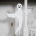 JOYIN 53” Halloween Bendable Tree Wrap Ghost Decoration for Halloween Outdoor, Lawn, Tree, Pillar Decorations, Ghost Party Supplies