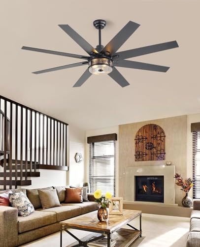 65 Ceiling Fans with Lights and Remote Farmhouse Ceiling Fan with Light